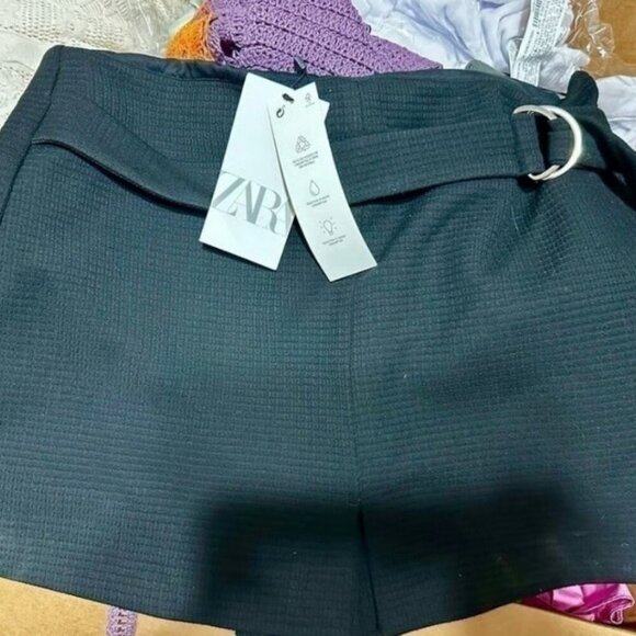 ZARA WOMEN Texture skort SIZE XS  7850/741/800 - Picture 5 of 5
